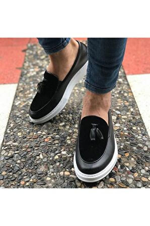 CH002 CBT Loafer Pelle Erkek Ayakkabı SIYAH