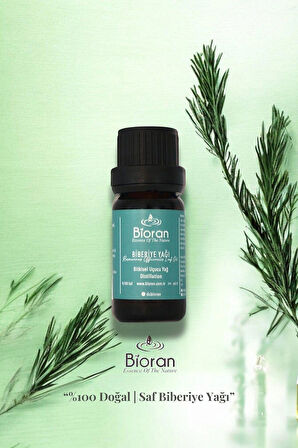 Biberiye Yağı %100 Saf Bitkisel Uçucu Yağ 20 ml. (Rosmarinus officinalis Leaf Oil)