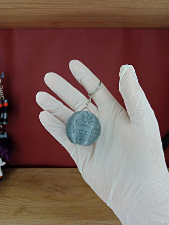 3D Üretim Death Star Anahtarlık – Çoklu Model Seçeneği ile Hediyelik Ürün