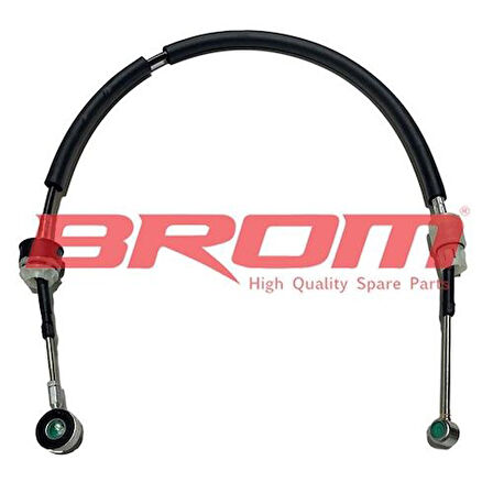 Brom F1016T Vites Kumanda Teli Sol (Değiştirici) Fiorino Linea 1.3JTD 12- 55251210