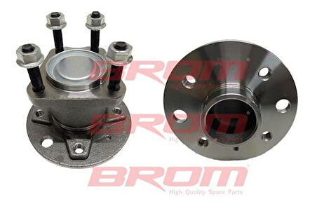 Brom OP61016 Arka Teker Poryası 4 Bijon ABS Hariç Meriva A 03-10 Astra G 98-10 Astra F 92-98 Combo C 01-11 Vectra A 89-94 1604004