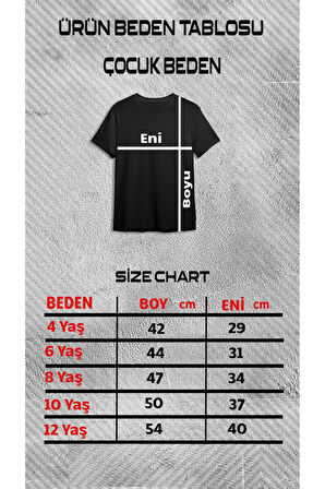 Unisex Brooklyn Siyah Oversize Bisiklet Yaka Baskılı T-shirt