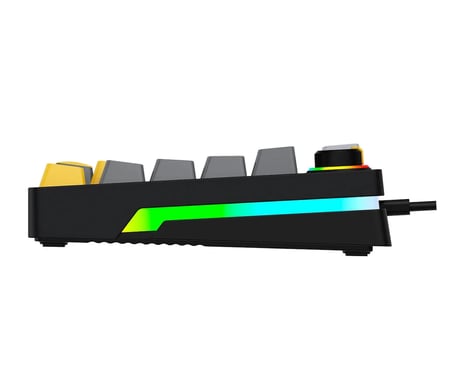 BRONZTURQ MK1114 RGB KABLOSUZ ÜÇ MODLU (USB + 2.4 GHz + Bluetooth)MEKANİK KLAVYE