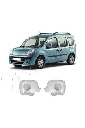 Renault Kangoo Uyumlu 2008-2013 Ayna Kapağı 2 Parça Abs Krom Kaplama