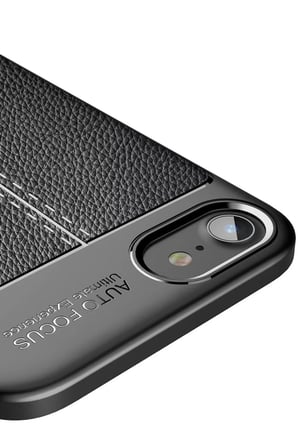 Newface Apple iPhone 7 Kılıf Auto Focus Kapak - Kırmızı