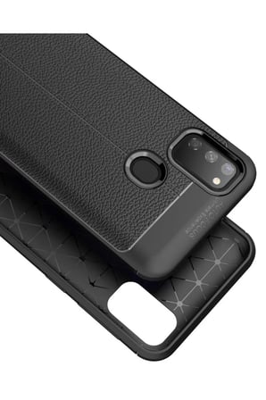 Newface Samsung Galaxy M30S Kılıf Auto Focus Kapak - Kırmızı
