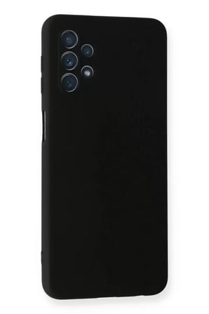 Newface Samsung Galaxy A52 Kılıf Nano içi Kadife Silikon - Siyah