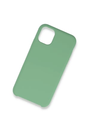 Newface Apple iPhone 12 Kılıf Lansman Legant Silikon - Yeşil
