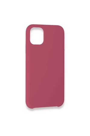 Newface Apple iPhone 12 Kılıf Lansman Legant Silikon - Fuşya