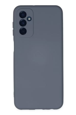 Newface Samsung Galaxy M23 Kılıf Nano içi Kadife Silikon - Gri