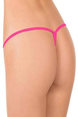 Tül Detaylı Tanga Külot V6600