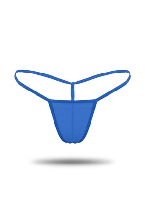 Tül Detaylı Tanga Külot V6600