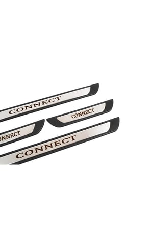 Ford Tourneo Connect Uyumlu Kapı Eşiği Krom Abs 4 Parça