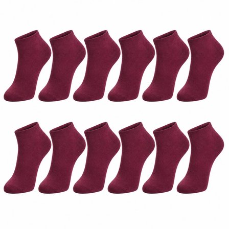 Erkek Pamuklu Patik Çorap 12'li Paket 39-45 | Dikişsiz Burun, Koku Karşıtı, Nefes Alan Kısa Konç Sneaker Çorabı