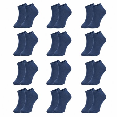 Erkek Pamuklu Patik Çorap 12'li Paket 39-45 | Dikişsiz Burun, Koku Karşıtı, Nefes Alan Kısa Konç Sneaker Çorabı