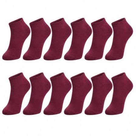 Erkek Pamuklu Patik Çorap 12'li Paket 39-45 | Dikişsiz Burun, Koku Karşıtı, Nefes Alan Kısa Konç Sneaker Çorabı