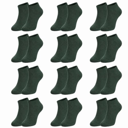 Erkek Pamuklu Patik Çorap 12'li Paket 39-45 | Dikişsiz Burun, Koku Karşıtı, Nefes Alan Kısa Konç Sneaker Çorabı