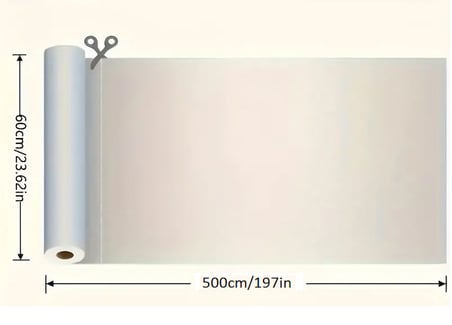 UV Engelleyici Buzlu Cam Filmi 5 Metre X 60 Cm
