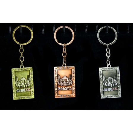 Metal Ayasofya Anahtarlık