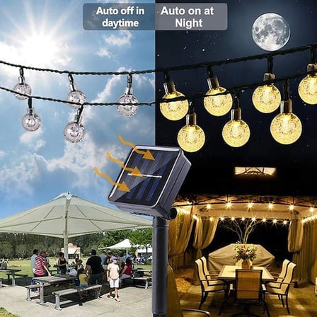 Güneş Enerjili Top 50 Led Bahçe Aydınlatma 7 Metre S-38