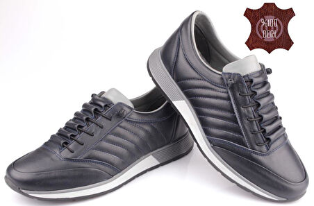 Detector İç Dış Hakiki Deri Ortopedik Ultra Rahat Şık Erkek Ayakkabı BRT01S