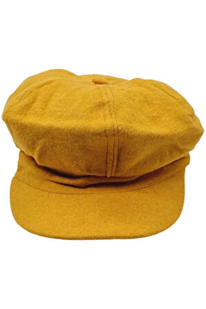 Uniquetrenders Kadın Arkadan Lastikli Kışlık Baretta Şapka