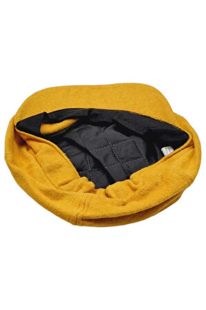 Uniquetrenders Kadın Arkadan Lastikli Kışlık Baretta Şapka