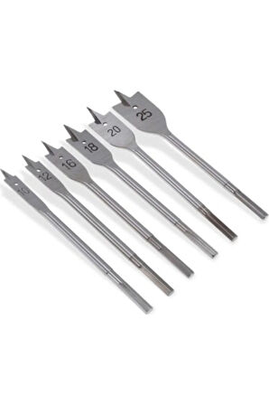 ARK 6 Parça Matkap Ucu Ahşap Oyma Yaprak Kelebek Uç