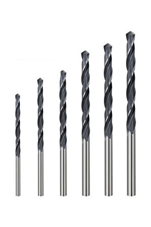 1 Mm Hss Matkap Ucu 10'lu Paket Metal Alüminyum Ahşap Plastik Çelik Delme Uç Delik Açma Uçları