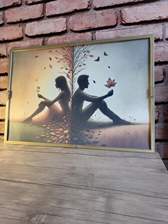 KALP KIRIKLARI 34X49 cm