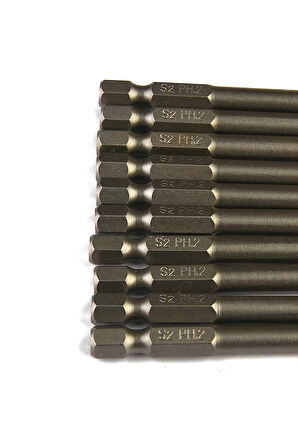 OKR Ph2x50mm Bits Uç Tornavida Ucu S2 Çelik 10 Adet
