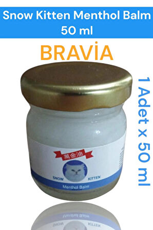 Bravia MEM Snow Kitten Menthol Balm Krem 50 ml