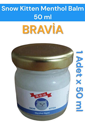 Bravia MEM Snow Kitten Menthol Balm Krem 50 ml