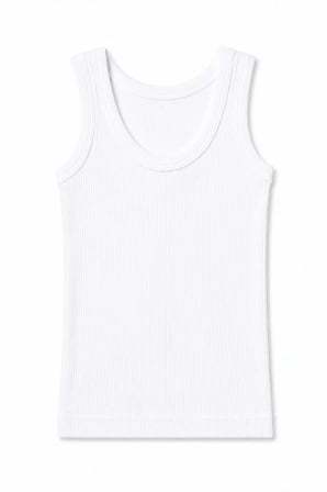Erkek Çocuk Modal Atlet 6'lı Paket Fitilli Kaşkorse Yumuşak Esnek İç Atlet 3-12 Yaş