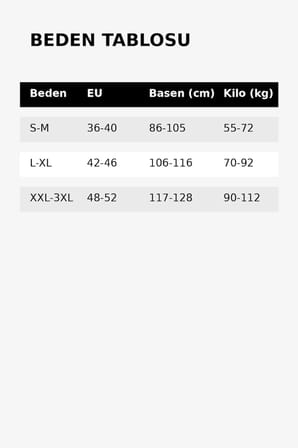 2 Beden Küçülten Kadın İz Yapmaz Lazer Kesim Paçalı Korse