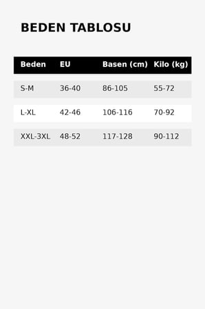 2 Beden Küçülten Kadın İz Yapmaz Lazer Kesim Paçalı Korse
