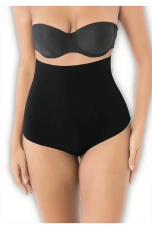 Kadın Yüksek Bel Toparlayıcı Korse Slip – 2 Beden İnce Gösteren Dikişsiz Göbek Toparlayıcı