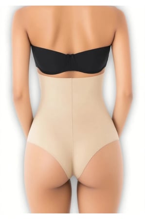 Kadın Yüksek Bel Toparlayıcı Korse Slip – 2 Beden İnce Gösteren Dikişsiz Göbek Toparlayıcı