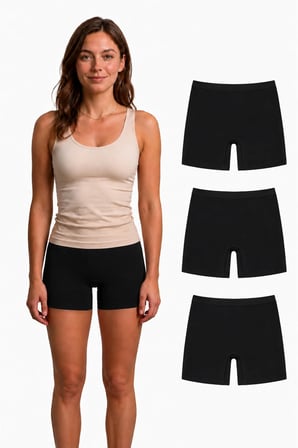 Yüksek Bel Lazer Kesim Kadın Boxer Dikişsiz İz Yapmaz Kaymaz Bantl