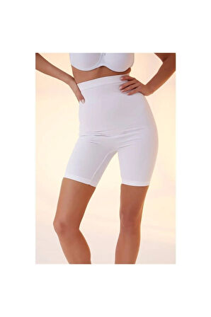 Ten Rengi Slikonlu Paçalı Korse