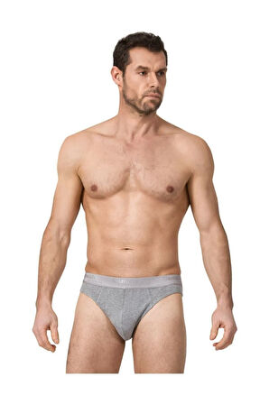 6 Adet Beyaz Renk Spor Slip Külot