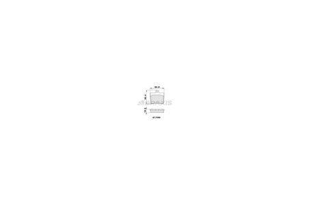 Braxıs Aa0201 Fren Balatası Arka C-Class W202 94>01