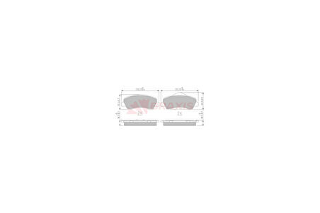 Braxıs Aa0610 Fren Balatası Ön 301 12> 308 13> C Elysee 12> C4 Cactus 14> Mando Tıp