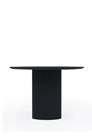 Breeze Yuvarlak Ahşap Bohem Masa 90x90