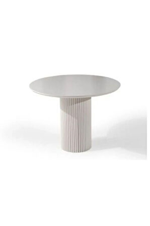 Breeze Yuvarlak Ahşap Bohem Masa 90x90