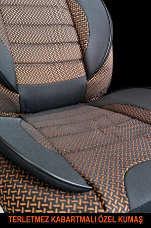 Audi Q3 UYUMLU TAM SET SİYAH Oto Koltuk Kılıfı 5 Koltuk Ön Arka Tam Set Terletmez