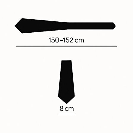 - Brianze 8 Cm Lacivert Yeşil Çizgili Arma Desenli Kravat