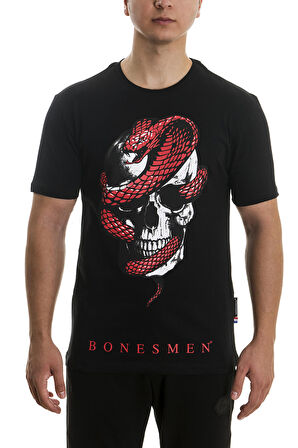 Yuvarlak Yaka T-shirt "KIRMIZI YILAN"