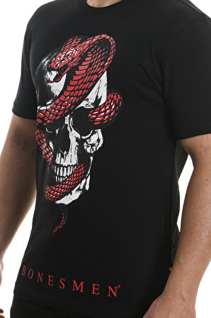 Yuvarlak Yaka T-shirt "KIRMIZI YILAN"