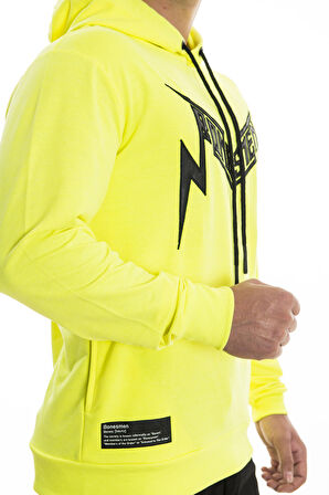 Kapüşonlu Sweat "NEON BONES"